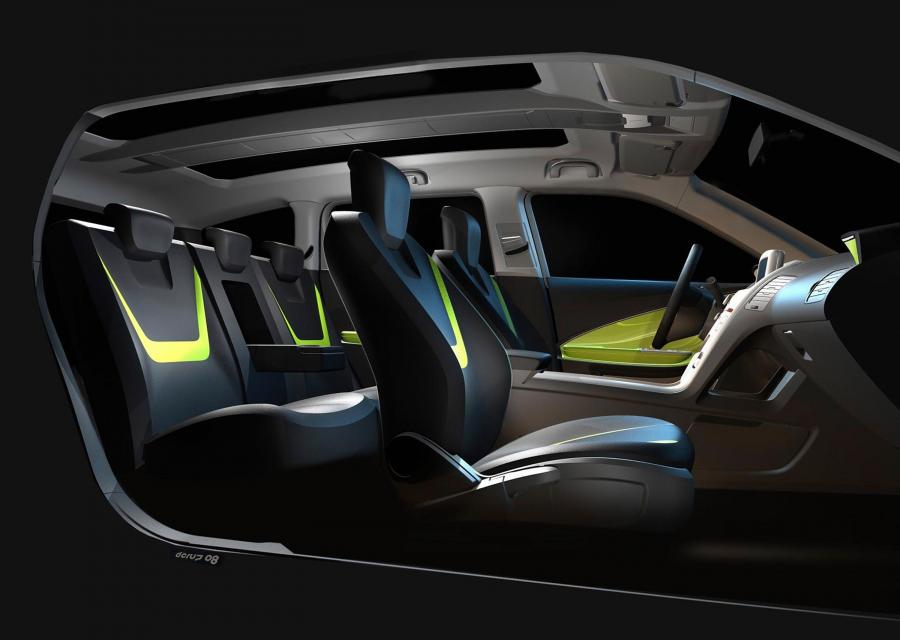  Chevrolet Volt MPV5 Electric Concept 2010 года  (фото 7 из 11)